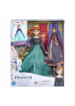 Frozen 2 lalka Anna Magiczna przemiana