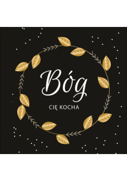 Podstawka korkowa - Bóg Cię kocha