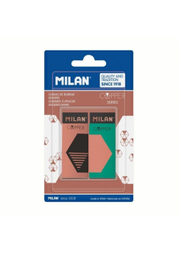 Gumka Nata 320 Copper czarna 2 szt. MILAN