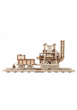 Puzzle Drewniane 3D Lokomotywa Parowa