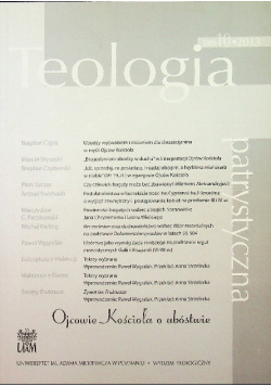 Ojcowie Kościoła o ubóstwie Tom 10