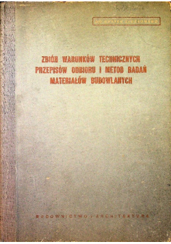 Zbiór warunków technicznych przepisów