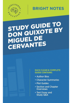 Study Guide to Don Quixote by Miguel de Cervantes