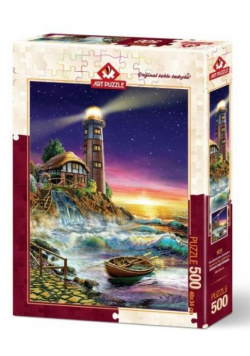 Puzzle 500 Latarnia na klifie
