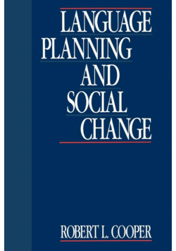 Language Planning and Social Change