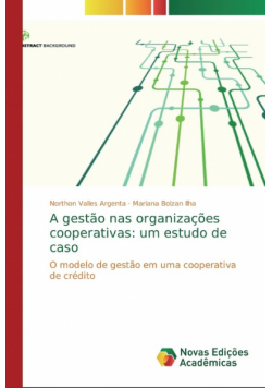 A gestão nas organizações cooperativas