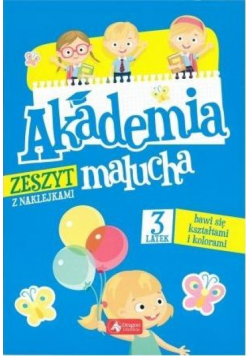 Akademia malucha. 3-latek bawi się kształtami