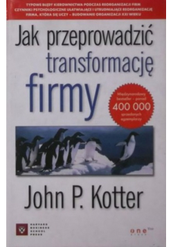 Jak przeprowadzić transformację firmy