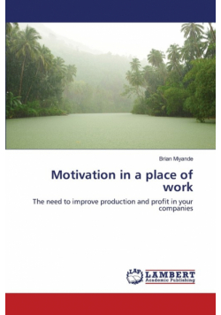 Motivation in a place of work