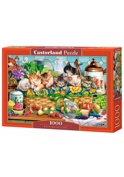 Puzzle 1000 Napping Kittens