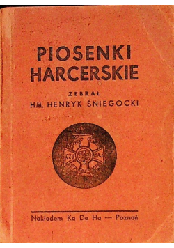 Piosenki harcerskie 1936 r  Miniaturka