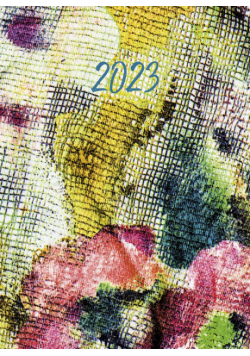 Kalendarz 2023 A5 dzienny soft tkanina