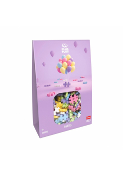 Klocki Plus-plus Pastelowe 300el