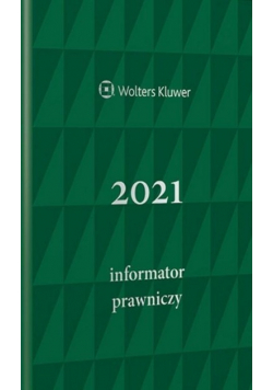 Informator Prawniczy 2021 zielony Nowa