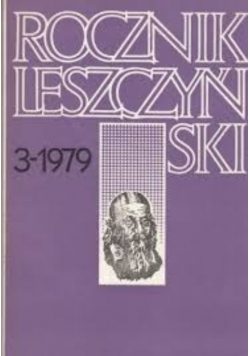 Rocznik Leszczyński tom 3