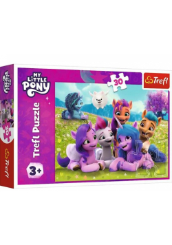Puzzle 30 Przyjacielskie Koniki Pony TREFL