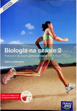Biologia na czasie 2 Podręcznik wieloletni z płytą DVD Zakres rozszerzony
