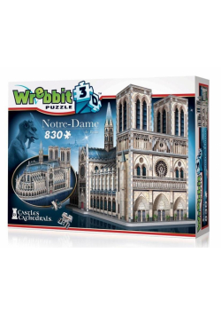 Wrebbit Puzzle 3D 830 el Notre Dame de Paris