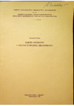Zarys ochrony i kształtowania krajobrazu
