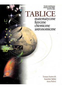 Tablice matematyczne fizyczne chemiczne