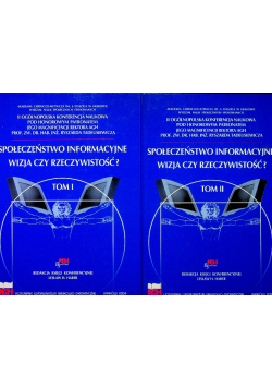 Społeczeństwo informacyjne wizja czy rzeczywistość tom 1 i 2