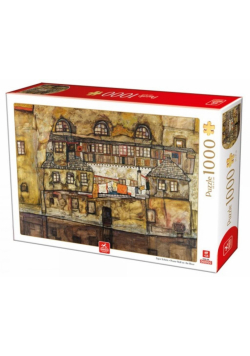 Puzzle 1000 Domy nad rzeką