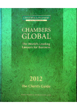 Chambers Global the Worlds Leading Lawyers for Business 2012