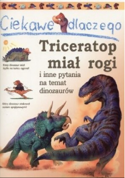 Ciekawe dlaczego Tricratop miał rogi