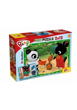 Bing - Puzzle Supermaxi 2x12 W szkole