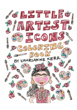Little Artist Icons Coloring Book