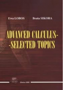 Advanced calculu - sselected topics