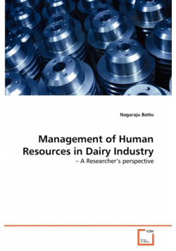 Management of Human Resources in Dairy Industry
