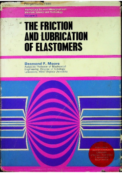 The friction and lubrication of elastomers