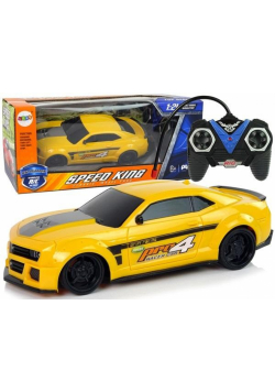 Auto sportowe 1:24 zdalnie sterowane żółte