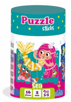 Puzzle sticks. Morze