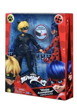 Miraculous: Biedronka i Czarny Kot figurki