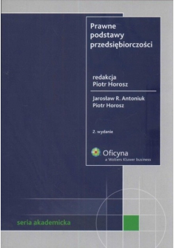 Prawne podstawy przedsiębiorczości
