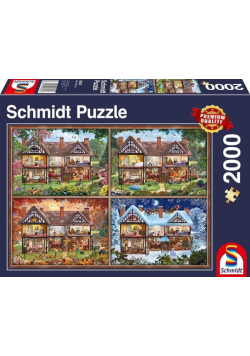 Puzzle PQ 2000 Dom na cztery pory roku G3