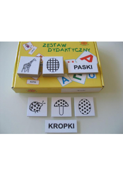 Zestaw dydaktyczny. Wzorki