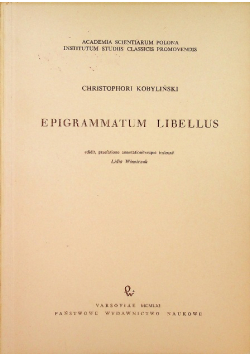 Epigrammatum Libellus