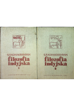 Filozofia indyjska 2 tomy
