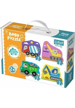 Puzzle Baby Classic - Pojazdy na budowie TREFL