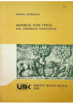 Maximos von Tyros Eine Literarische Monographie