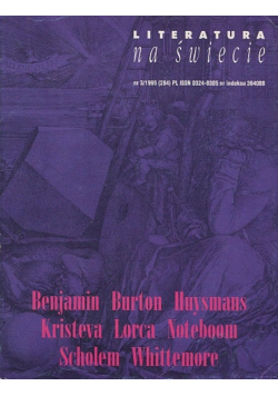 Literatura na Świecie nr 3 / 1995