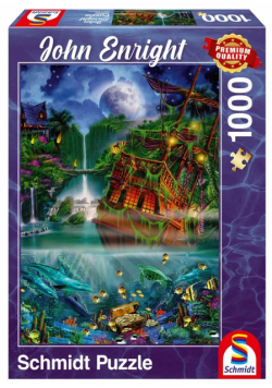 Puzzle PQ 1000 John Enright Zatopiony skarb G3