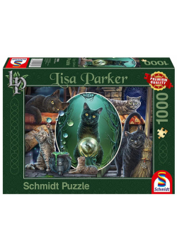Puzzle PQ 1000 Lisa Parker Magiczne koty G3