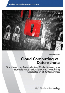 Cloud Computing vs. Datenschutz