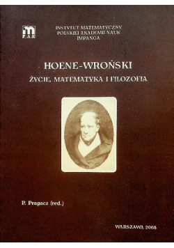 Hoene Wroński życie matematyka i filozofia