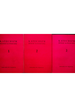 Katechizm religii katolickiej tom 1 do 3