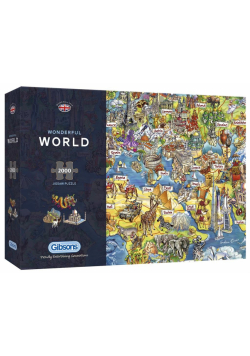 Puzzle 2000 Cudowny świat G3